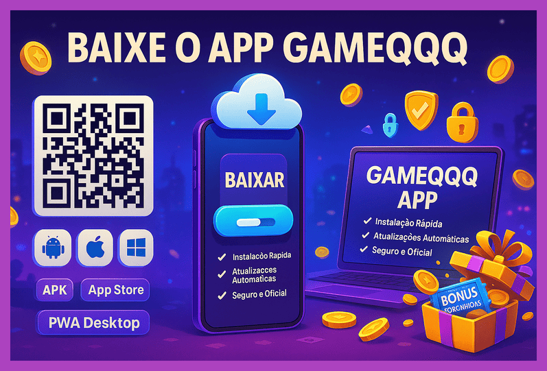 Baixar o GAMEQQQ Cassino App