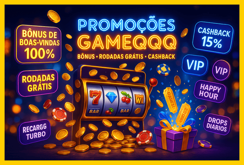 O bônus promocional GAMEQQQ é uma ótima maneira de começar sua aventura