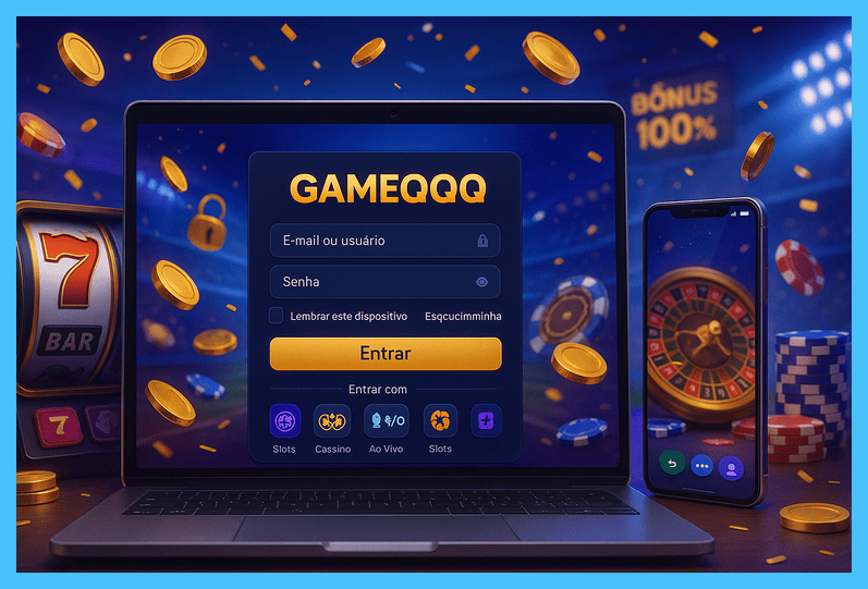 Não Perca tempo, o rRgistro na site GAMEQQQ